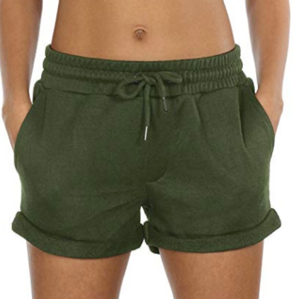 Women Workout Lounge Shorts Running